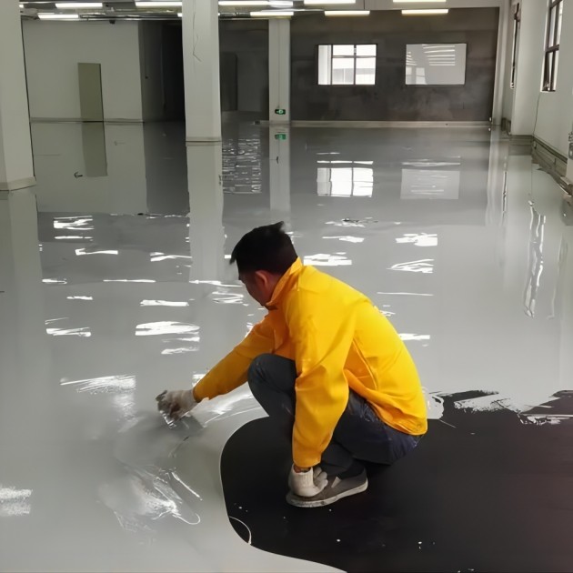 雄安新区防腐防静电地坪,防腐防静电自流平地坪产品图1